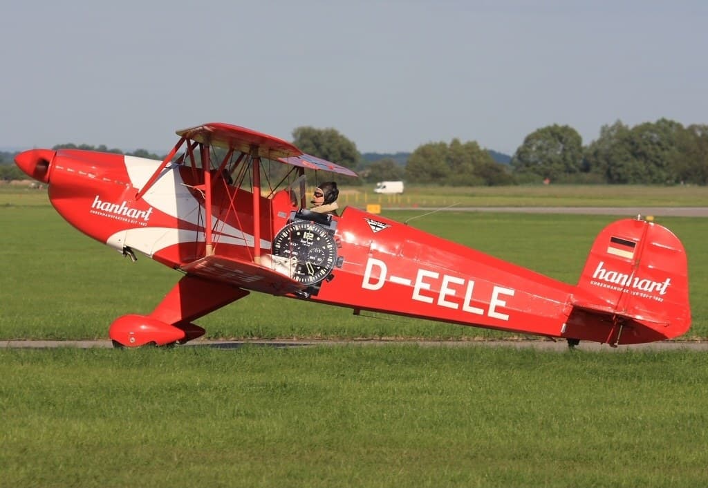 A CASA 1.131E Jungmann in flight