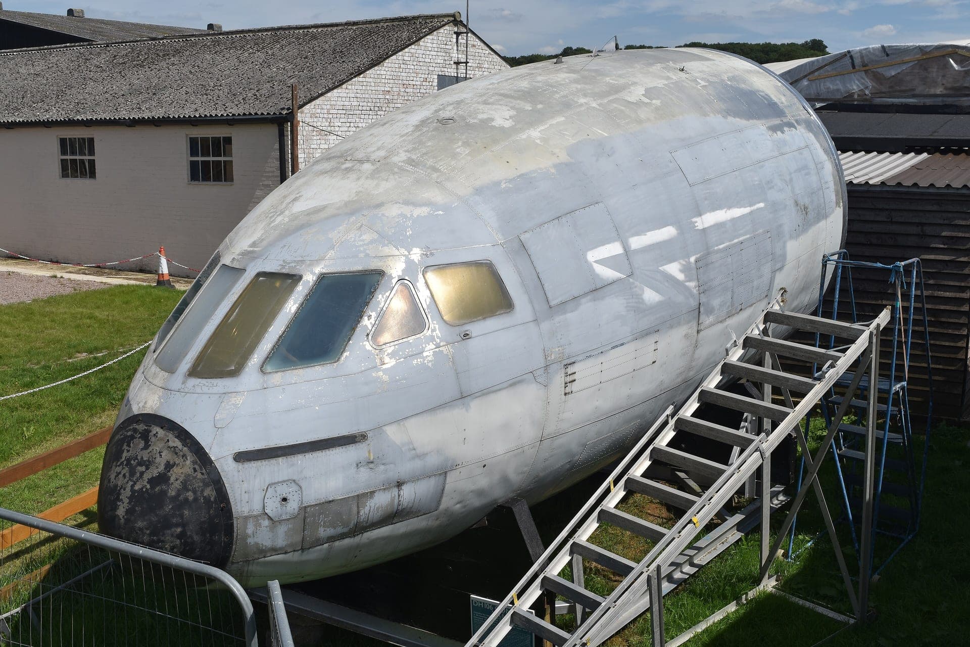 Le de Havilland Comet C.2(R), XK695, la version de transport et de renseignement électronique de la RAF dérivée du Comet 2 redessiné