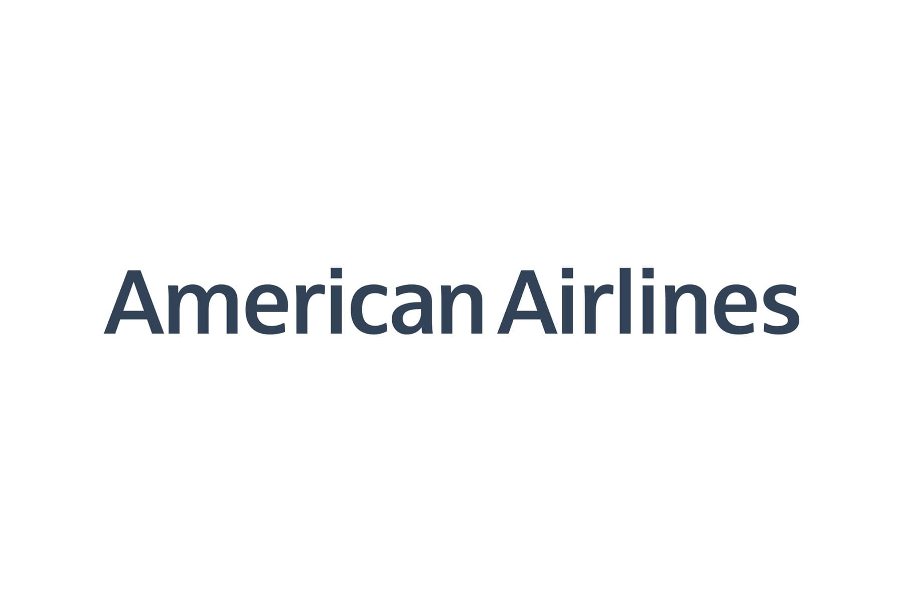The American Airlines wordmark