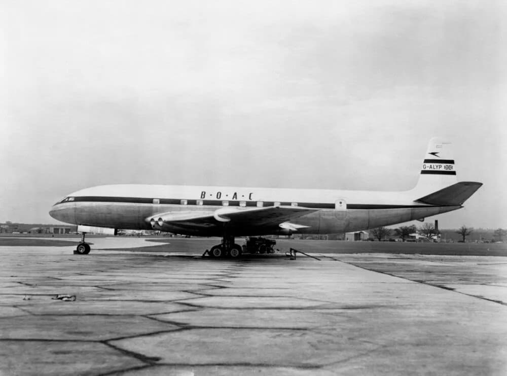 G-ALYP, the Comet 1 that flew the first jet airliner service